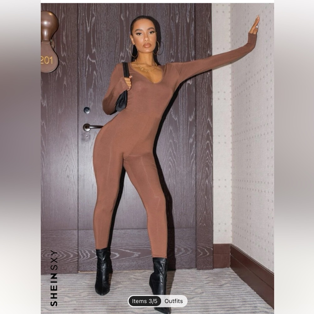 Sexy High-Waist unitard jumpsuit